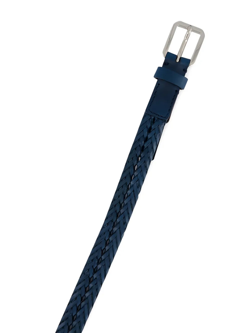 braided leather belt