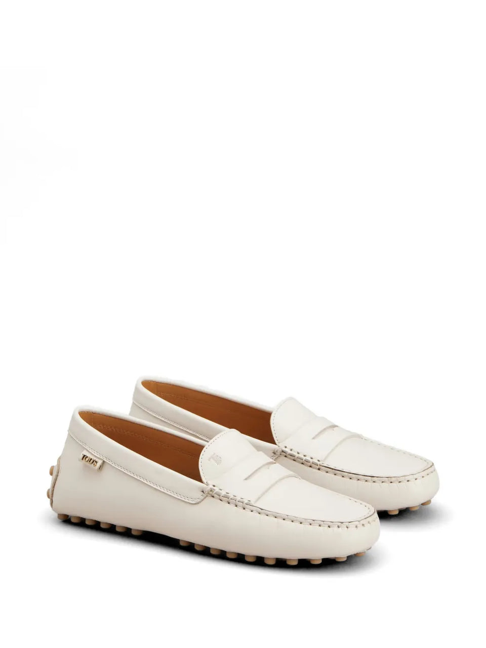 gommino leather loafers