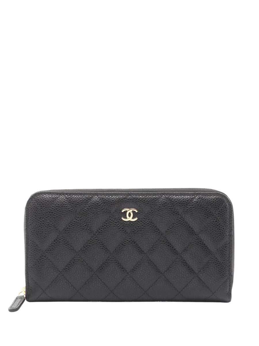 2021-2026 Quilted Caviar Classic Wallet long wallets