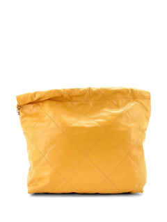 22 Chain Quilted Calfskin Small hobo bag