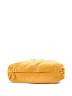 22 Chain Quilted Calfskin Small hobo bag