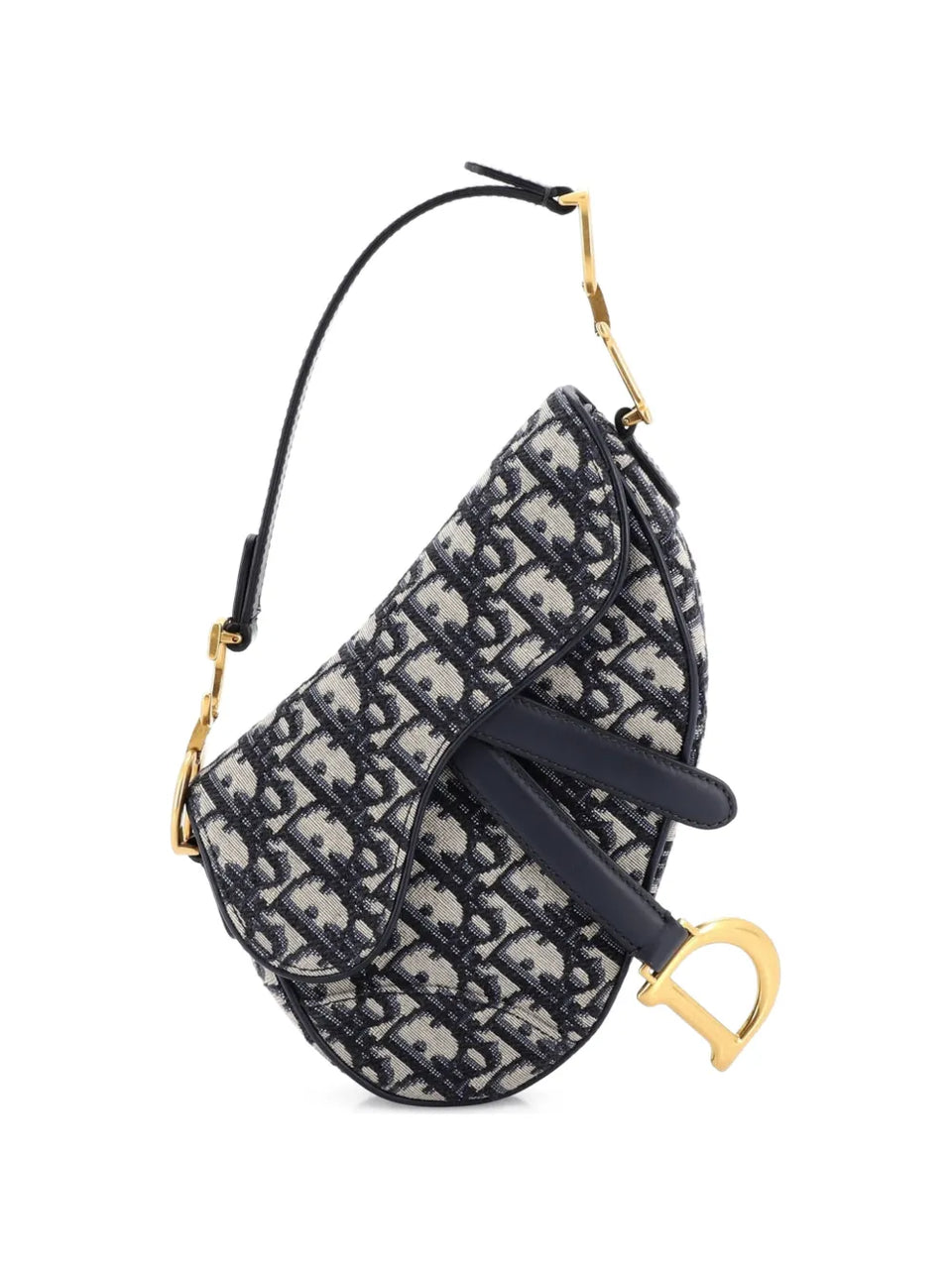 Saddle Handbag Oblique Canvas Mini shoulder bag