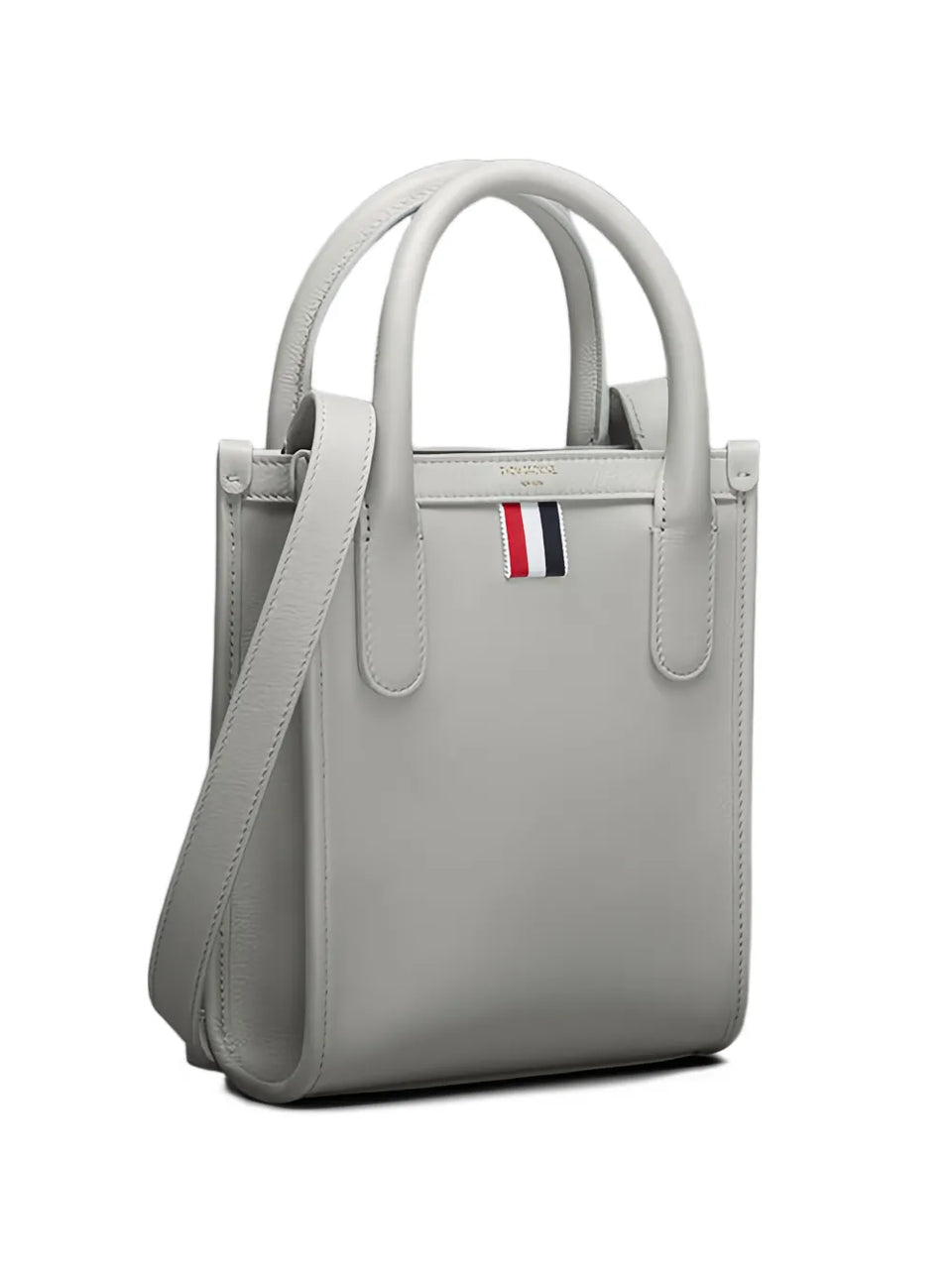 small Vertical logo-detail tote bag