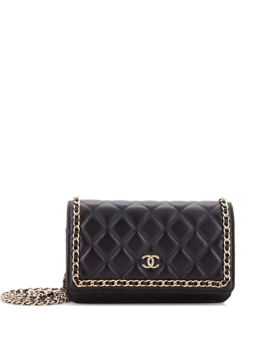 Chain Around Wallet on Chain Quilted Lambskin clutch bag