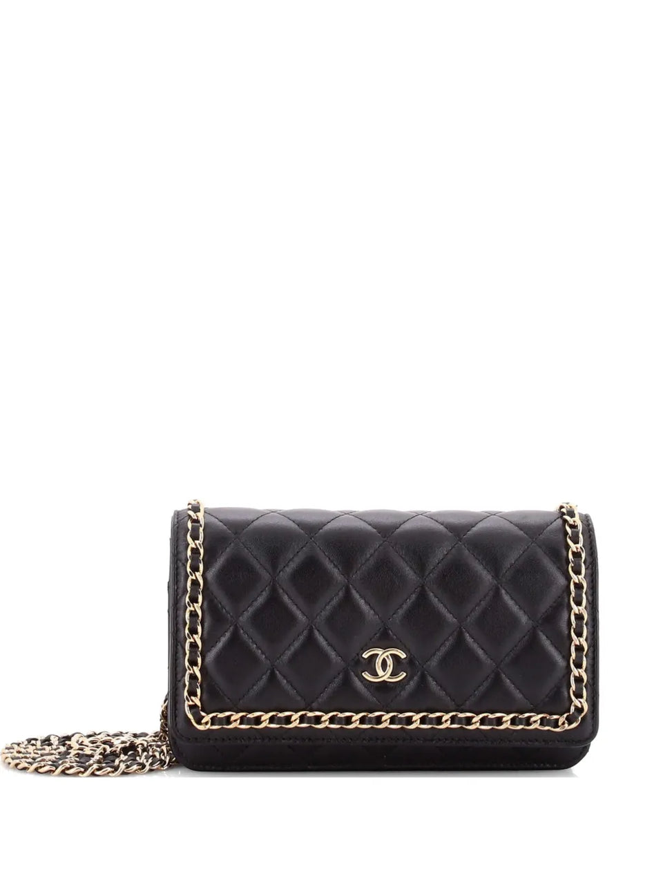 Chain Around Wallet on Chain Quilted Lambskin clutch bag