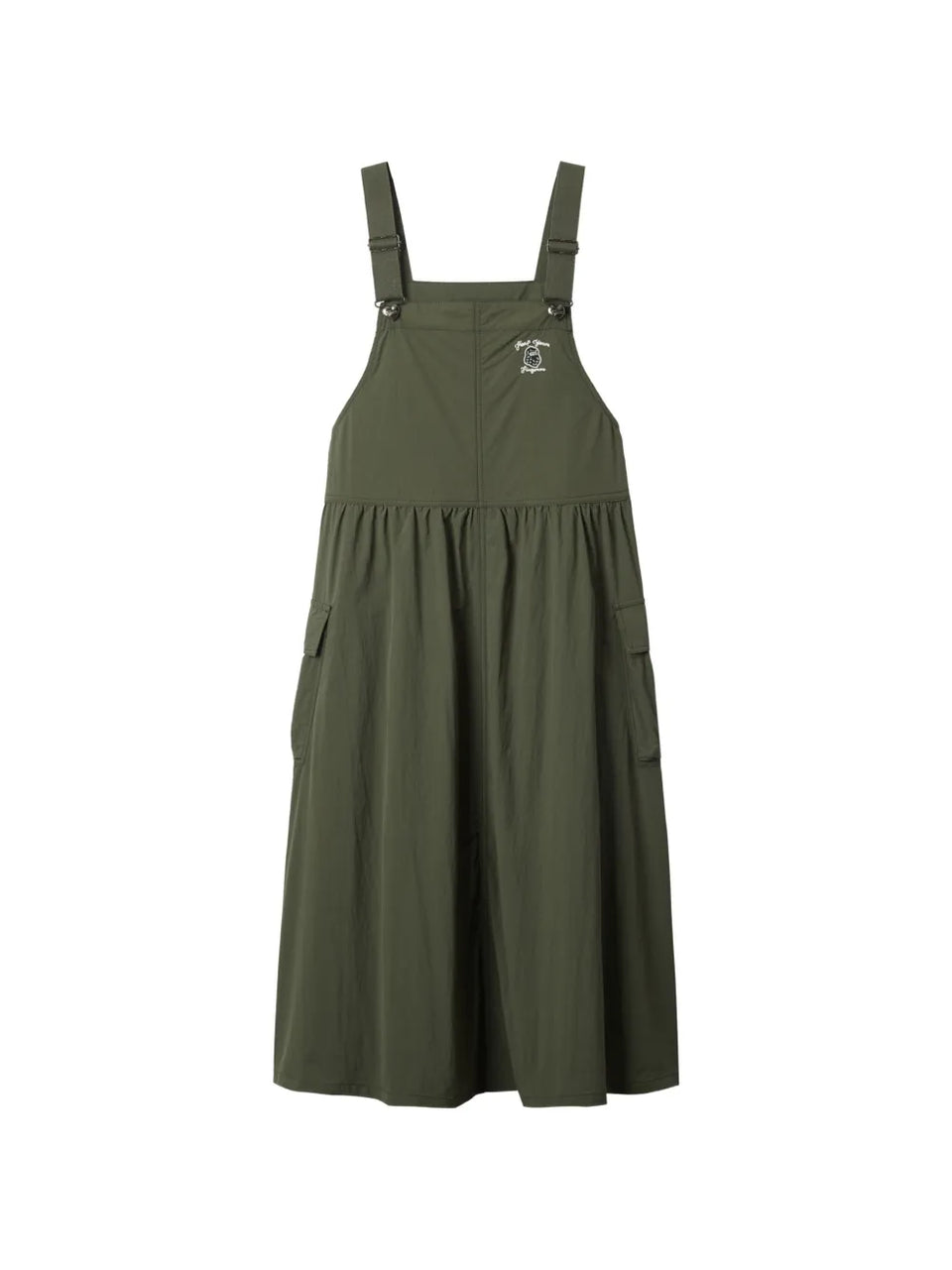 embroidered midi dress