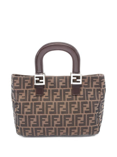 2010s Zucca canvas handbag