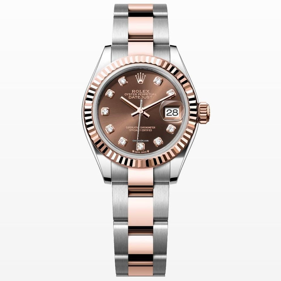 Rolex | Datejust | 279171 | Steel | 28 mm | Gold/Steel | Brown | Automatic