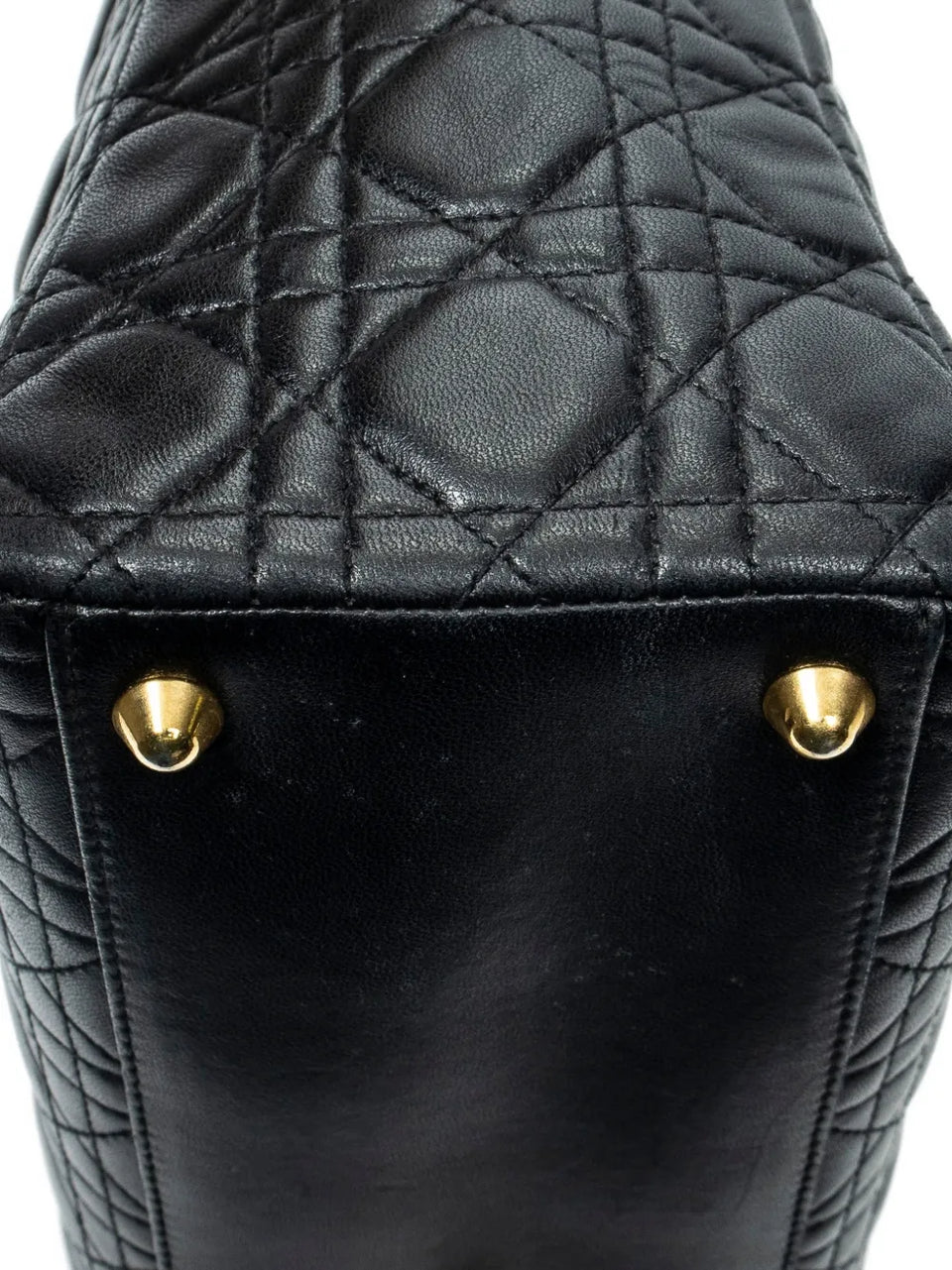 large Lady Dior Zip quilted shoulder bag