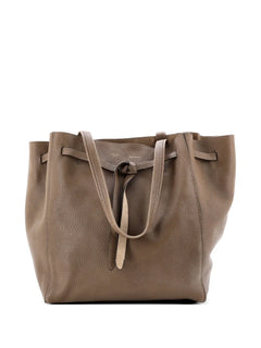 Phantom Tie Cabas Leather Medium tote bag