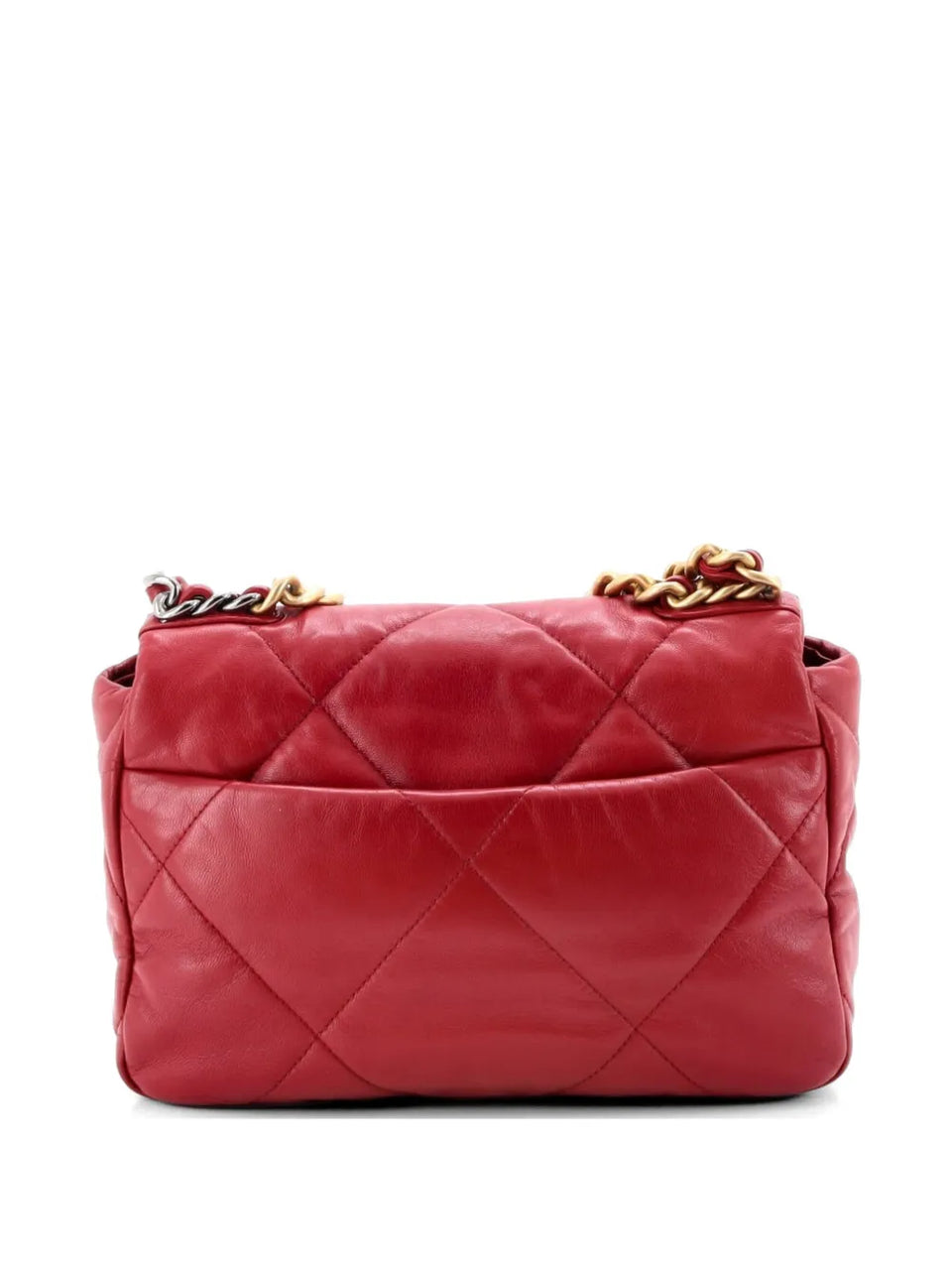 19 Flap Bag Quilted Leather Medium crossbody bag