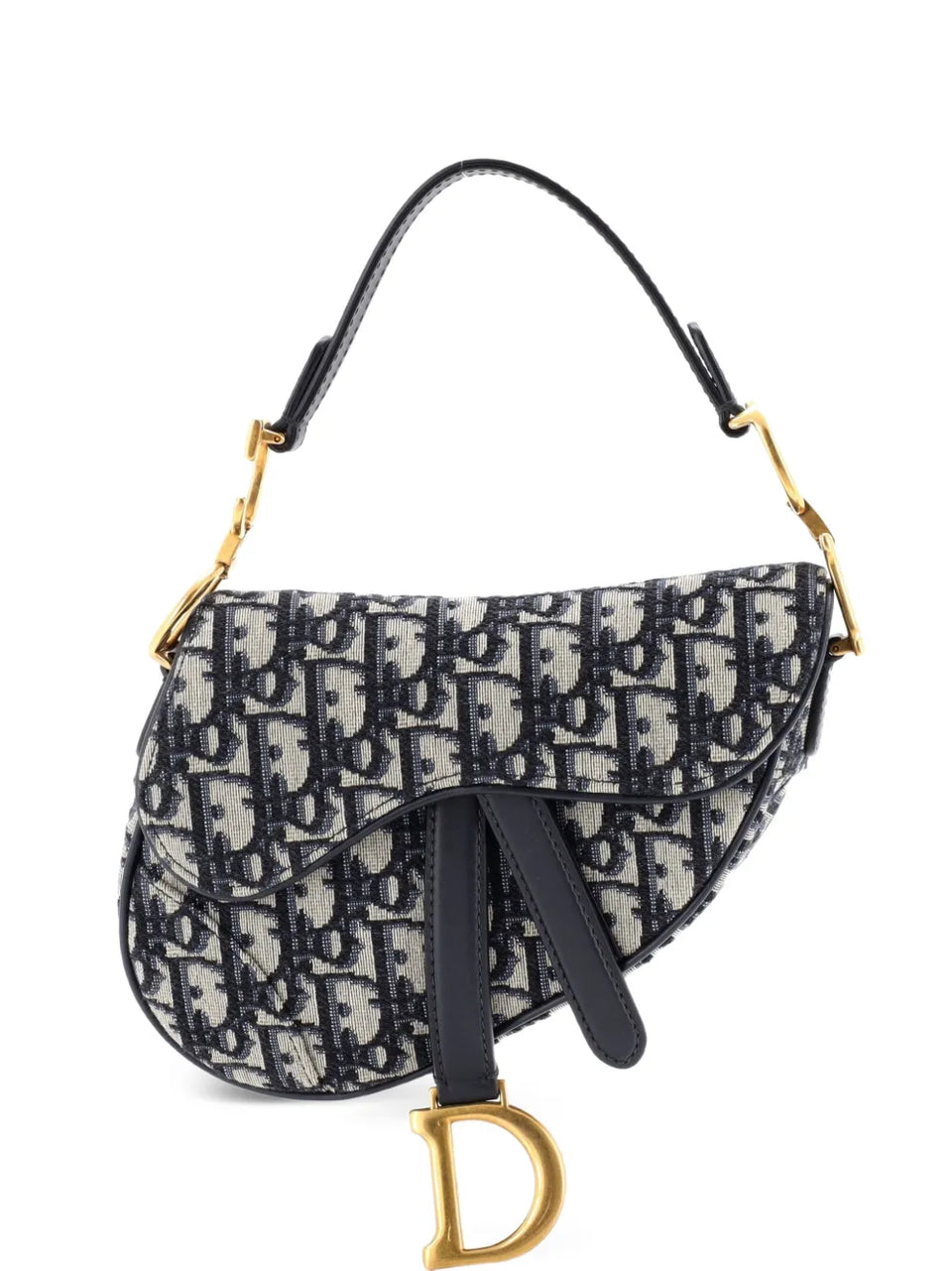 Saddle Handbag Oblique Canvas Mini shoulder bag