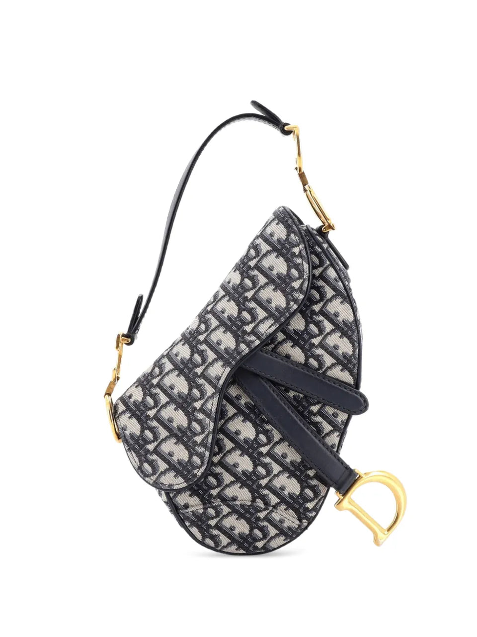 Saddle Handbag Oblique Canvas Mini shoulder bag