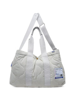 quilted tote bag