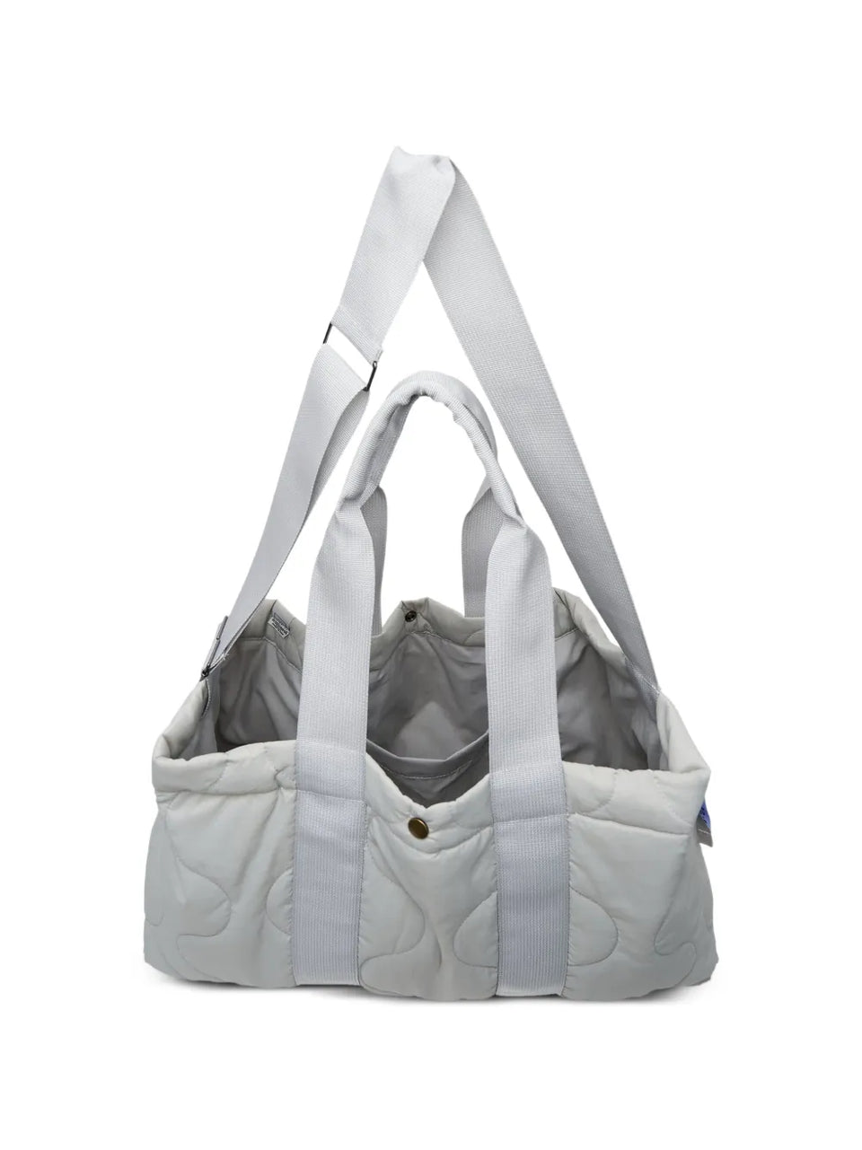 quilted tote bag