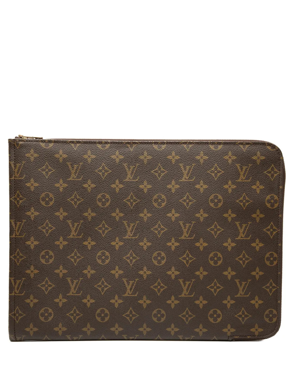 1986 Monogram Poche Documents Portfolio business bag