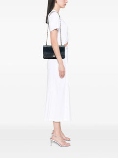 1989-1991 Medium Classic Lambskin Double Flap shoulder bag