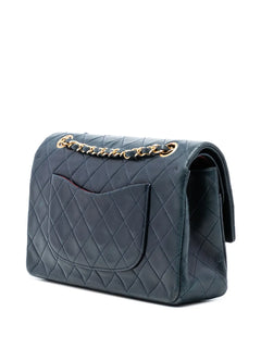 1989-1991 Medium Classic Lambskin Double Flap shoulder bag