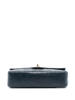 1989-1991 Medium Classic Lambskin Double Flap shoulder bag