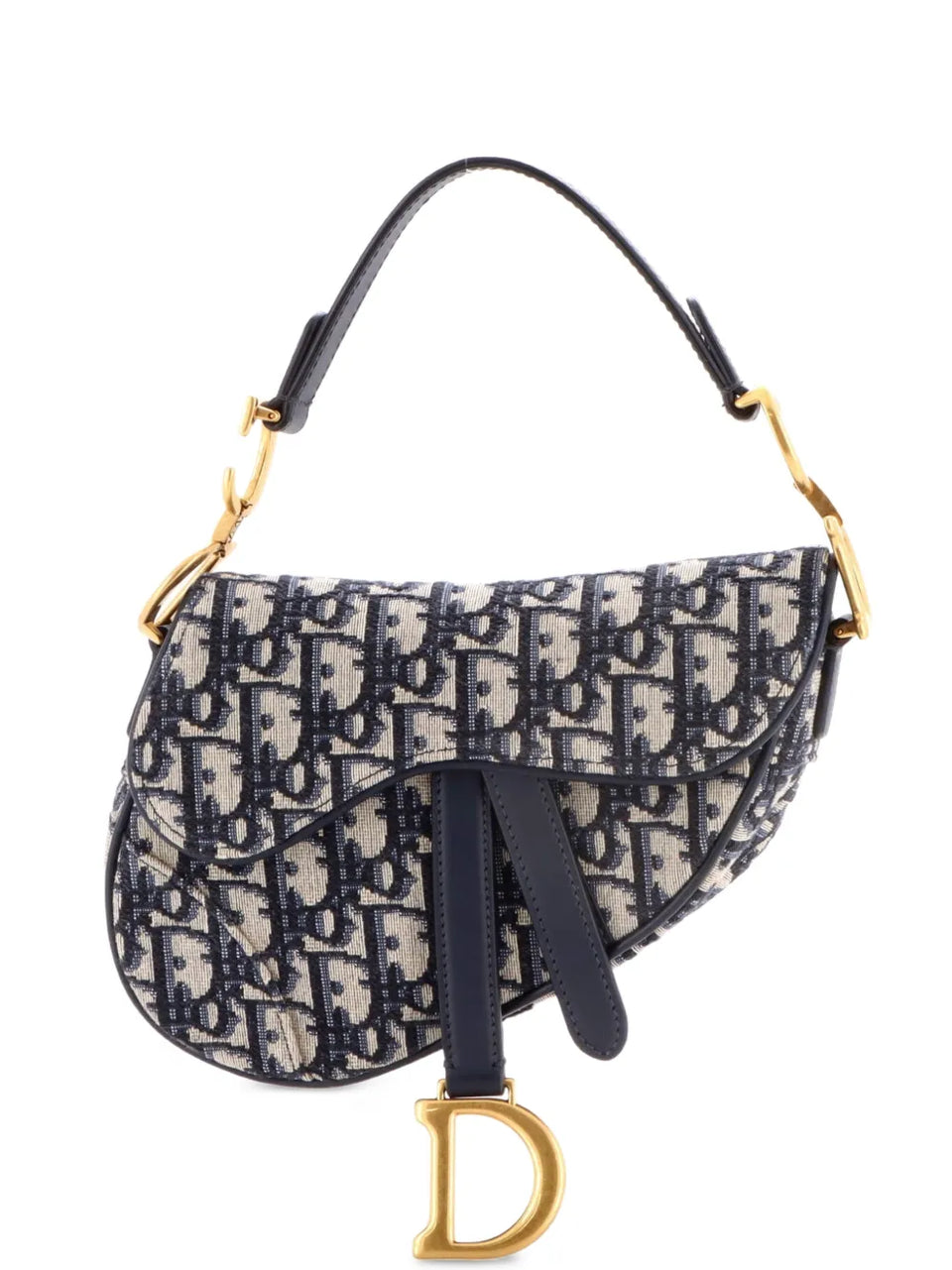 Saddle Handbag Oblique Canvas Mini shoulder bag