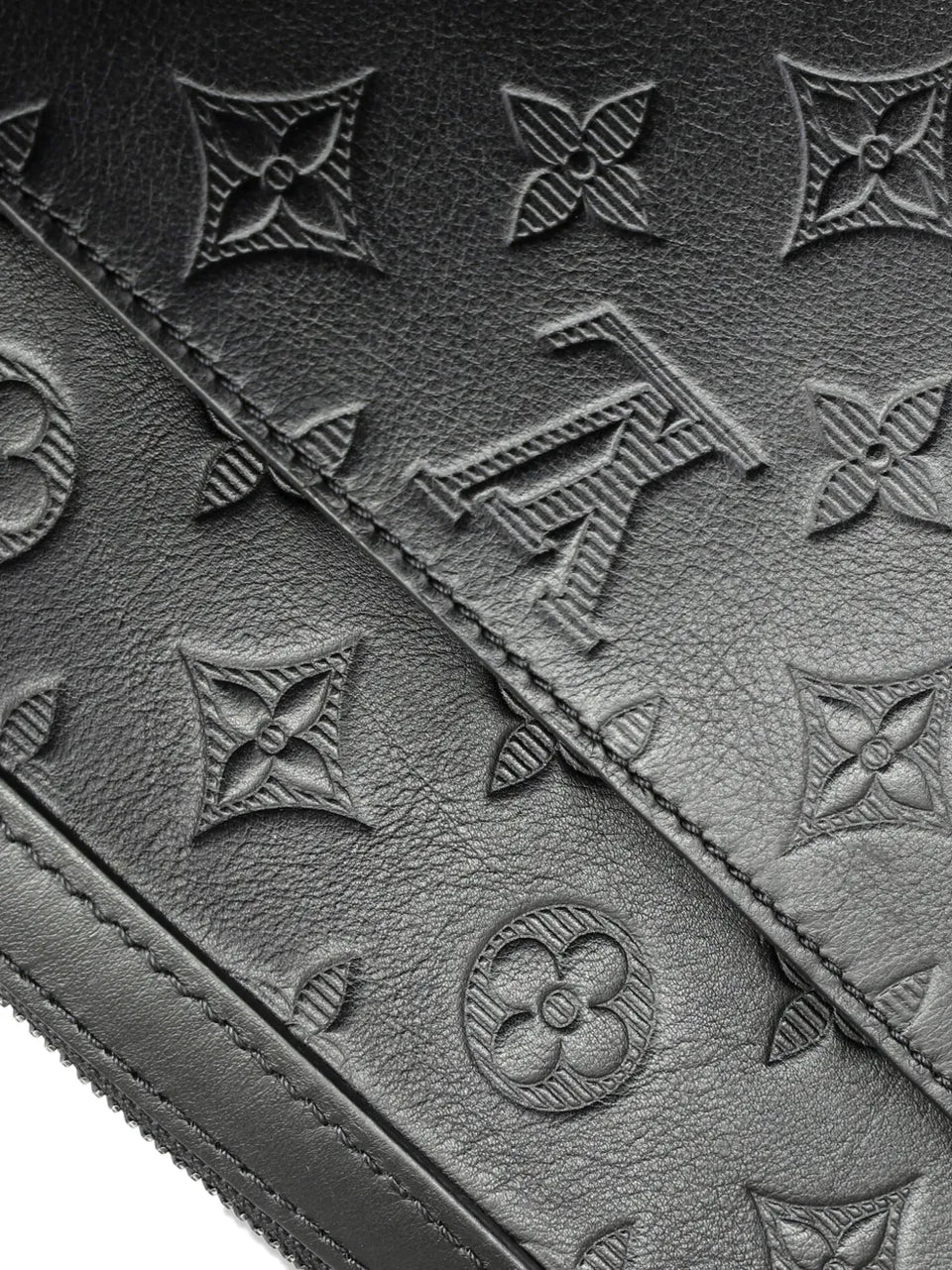 Duo Messenger Bag Monogram Shadow Leather crossbody bag