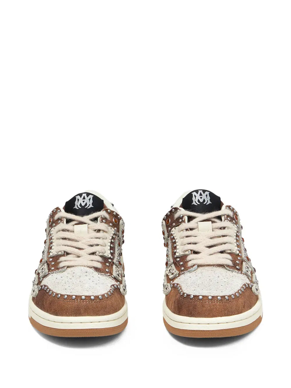 Skel stud low lace-up sneakers