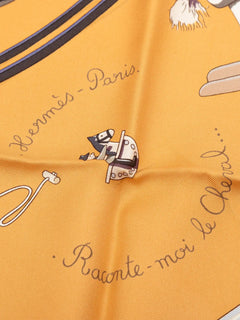 1999-2007 Raconte Moi le Cheval Silk Scarf 90 scarves