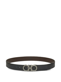 Gancini adjustable buckle belt