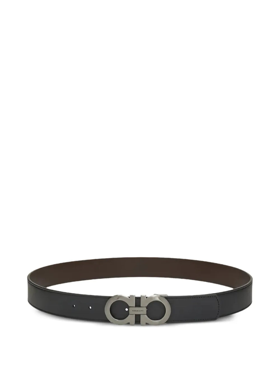 Gancini adjustable buckle belt