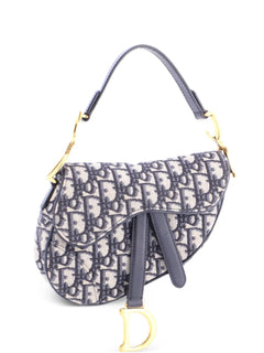 Saddle Handbag Oblique Canvas Mini shoulder bag