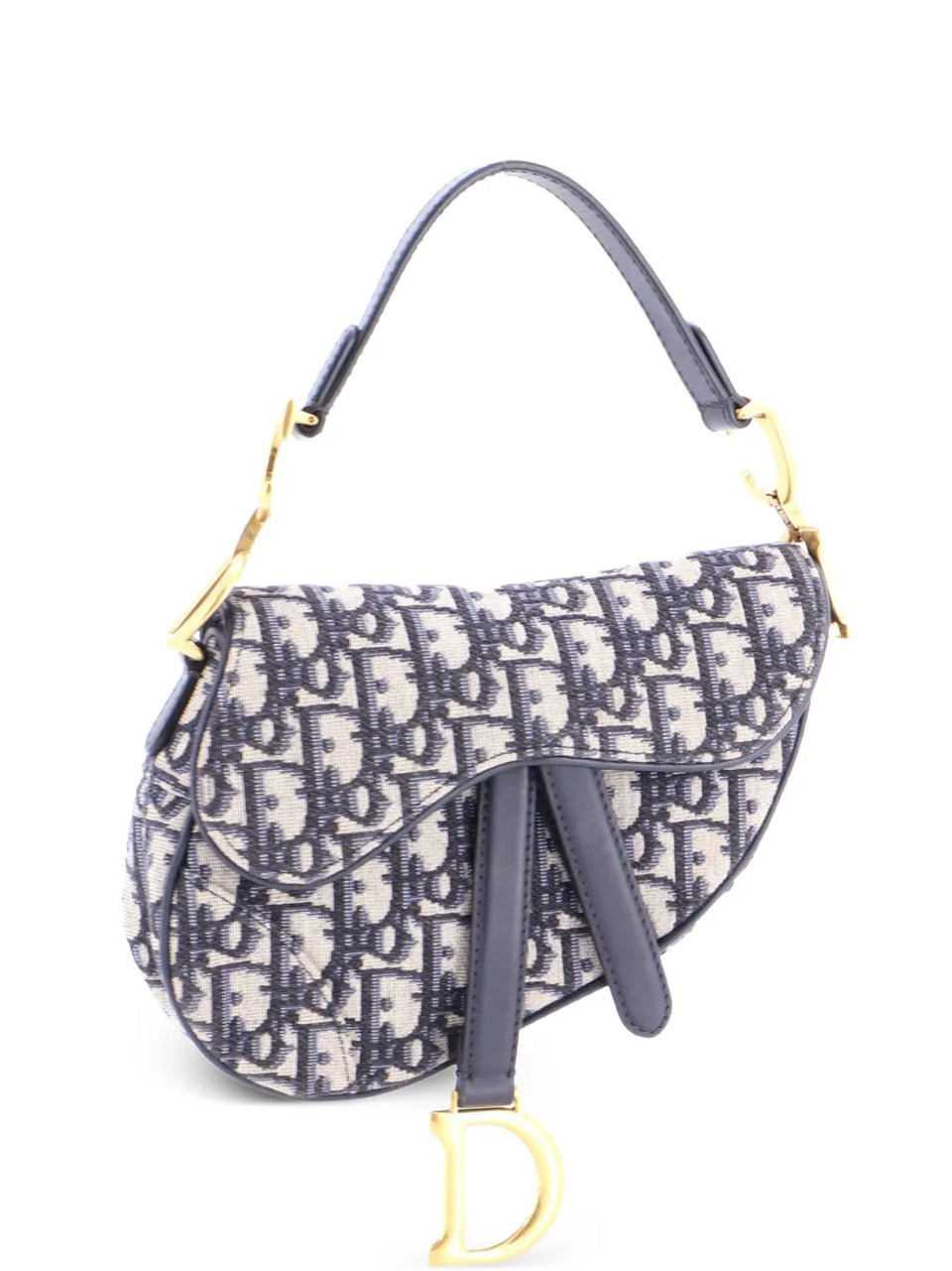 Saddle Handbag Oblique Canvas Mini shoulder bag