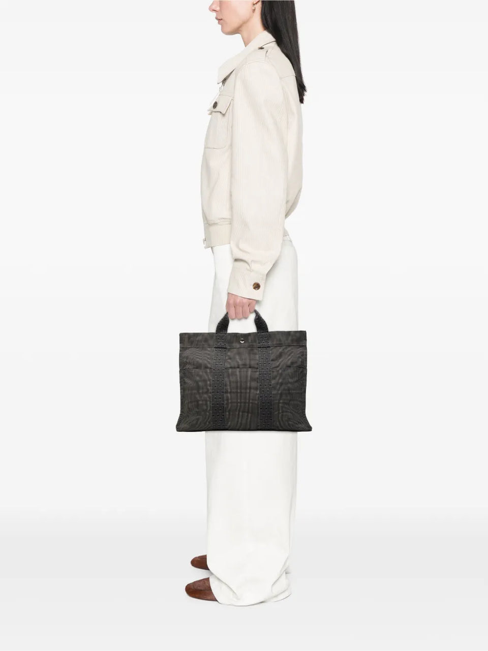 1990-2010 Canvas Herline MM tote bag