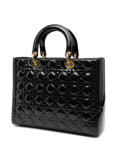 2000-2025 Large Patent Cannage Lady Dior satchel