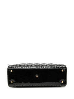 2000-2025 Large Patent Cannage Lady Dior satchel