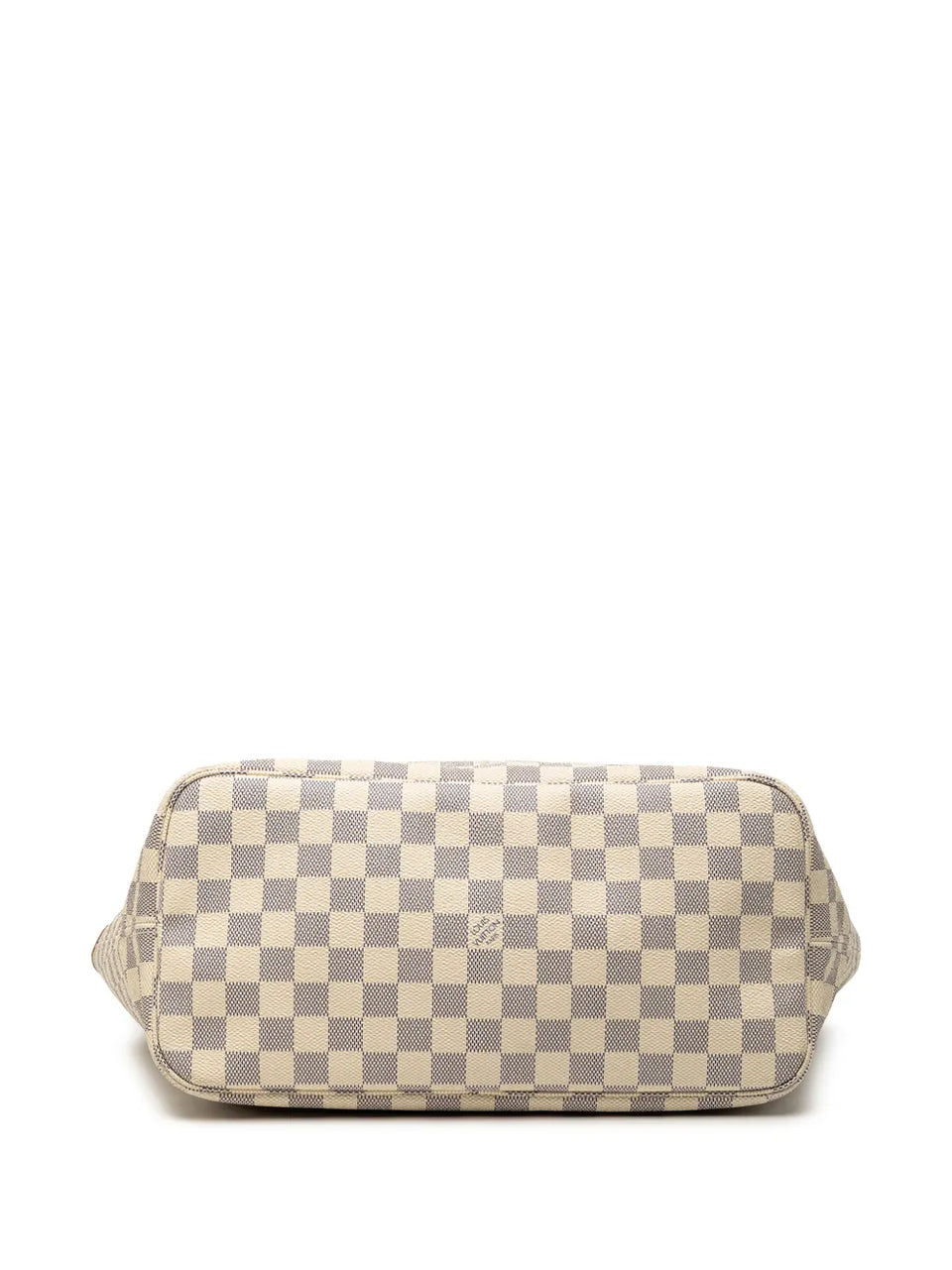 2012 Damier Azur Neverfull MM tote bag