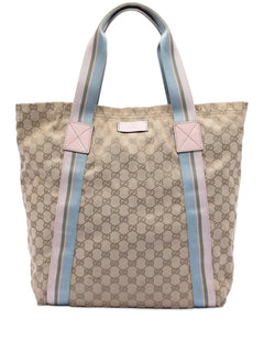 2016-2026 GG Canvas Web tote bag