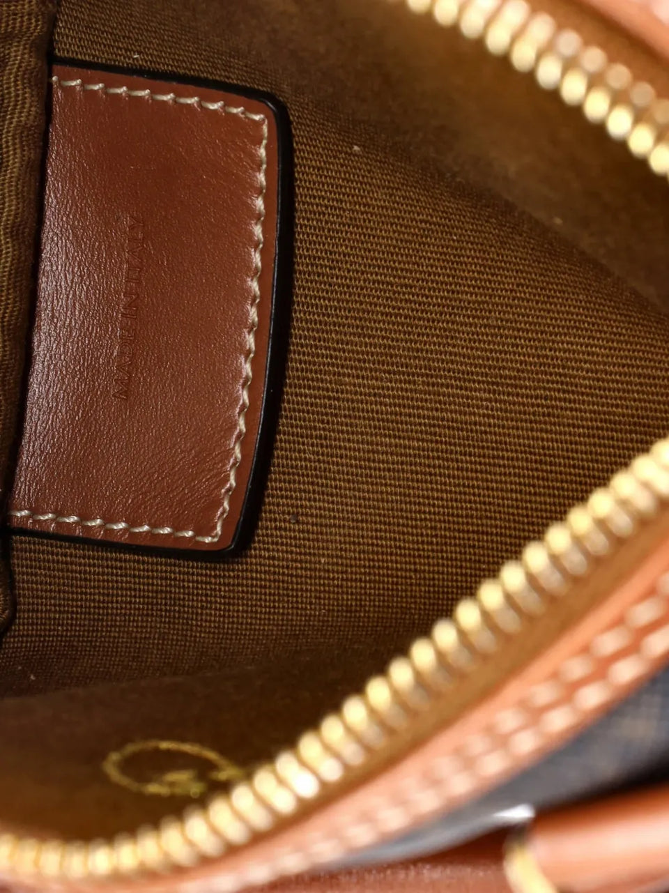 Boston Bag Triomphe Coated Canvas Mini satchel