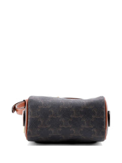 Boston Bag Triomphe Coated Canvas Mini satchel