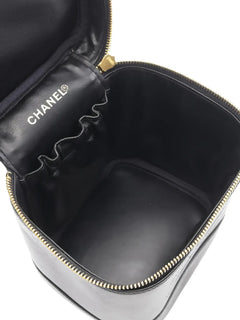 1997-1999 Coco mark caviar leather vanity bag