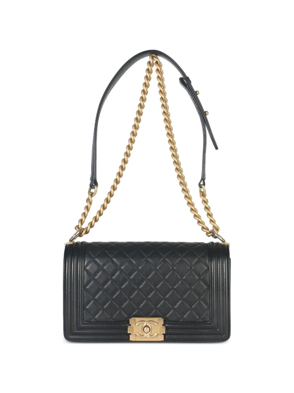 2018 medium Boy quilted lambskin bag