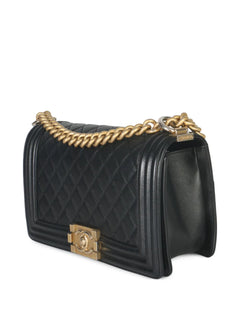 2018 medium Boy quilted lambskin bag