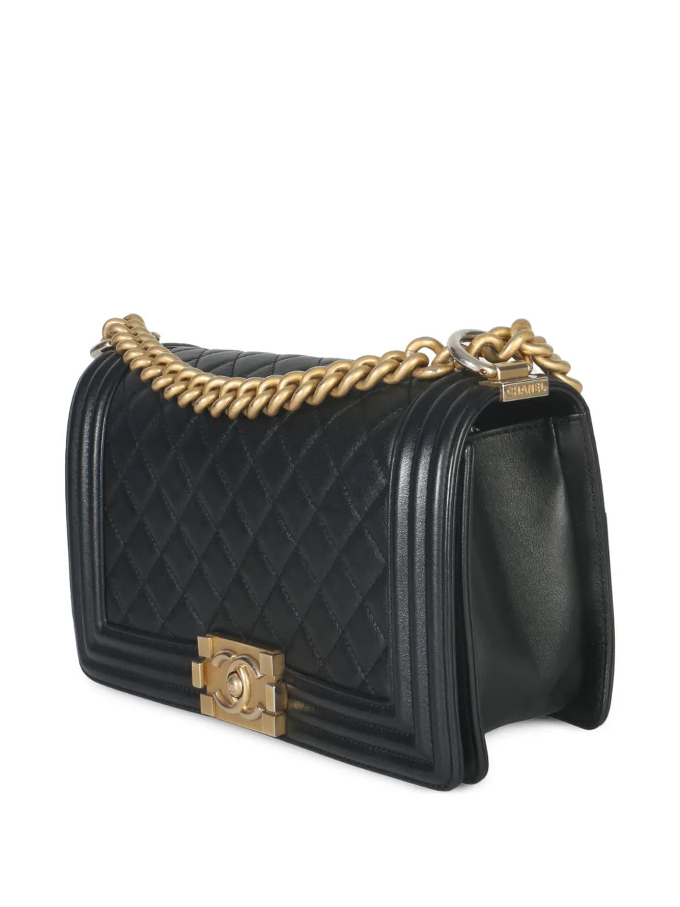 2018 medium Boy quilted lambskin bag