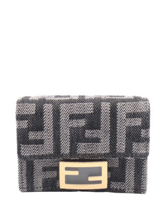 2000-2010 Denim Effect FF Jacquard Wallet small wallets