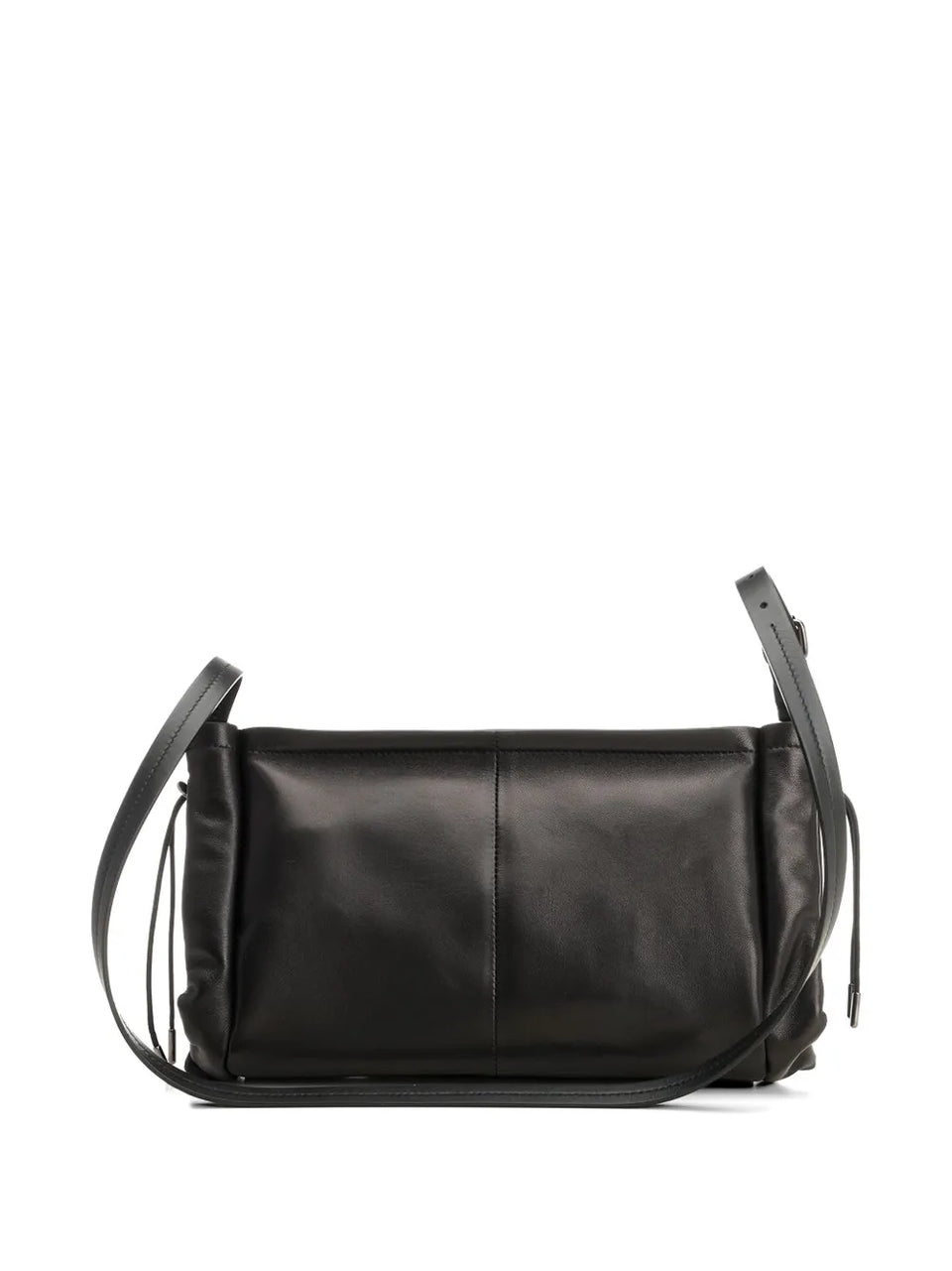 drawstring stitches shoulder bag
