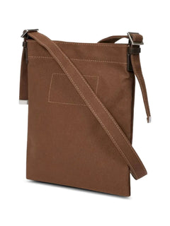 text-print messenger bag