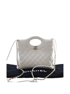 2021-2025 Mini Calfskin 31 Shopping Bag satchel