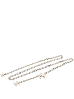 2005 Silver Plated Lacquered CC Chain Link belt