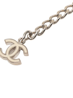 2005 Silver Plated Lacquered CC Chain Link belt