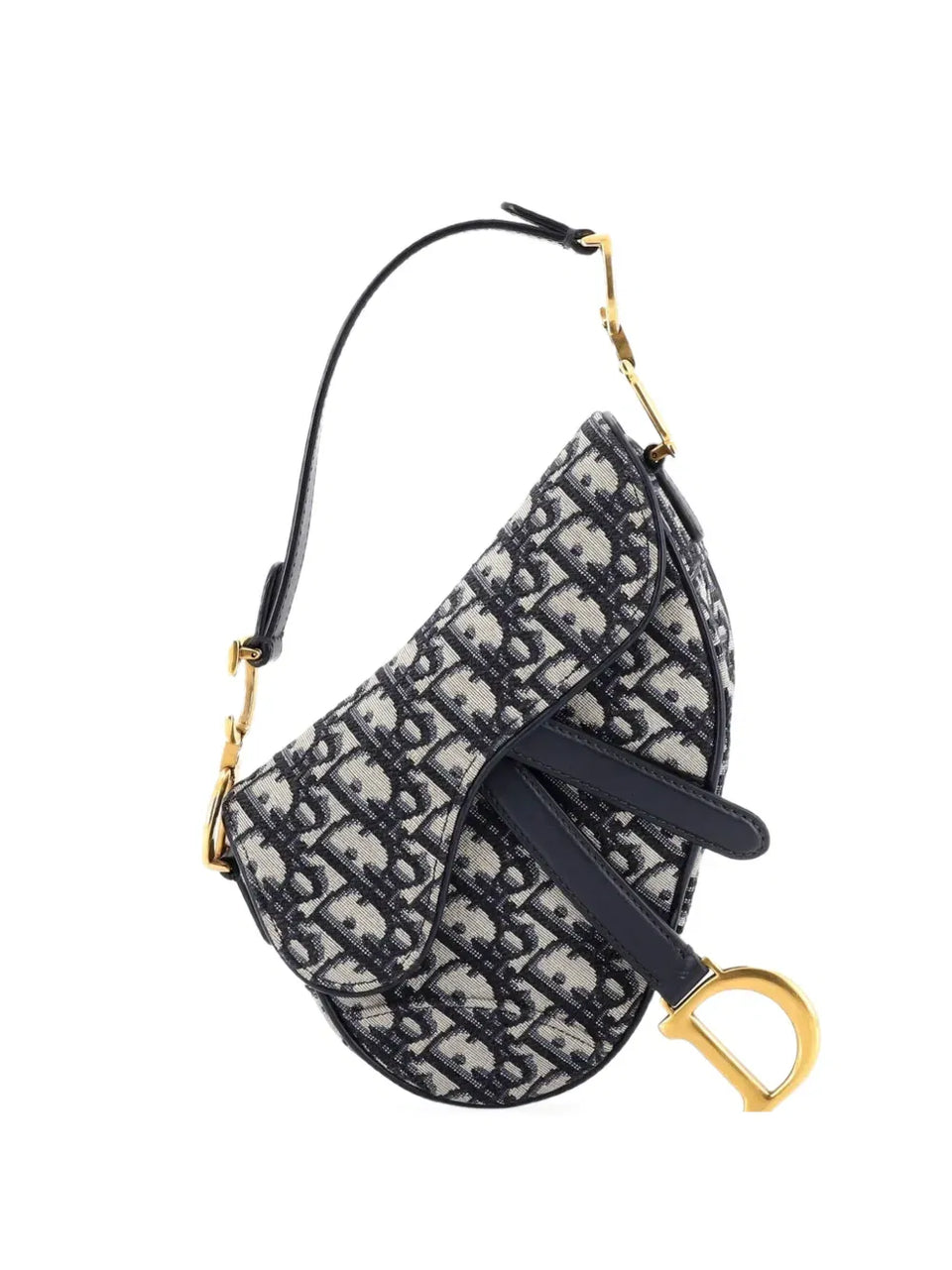 Saddle Handbag Oblique Canvas Mini shoulder bag