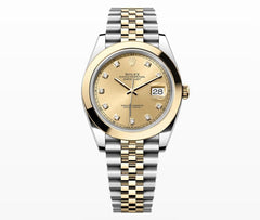 Rolex | Datejust | 126303 | Steel | 41 mm | Gold/Steel | Champagne | Automatic